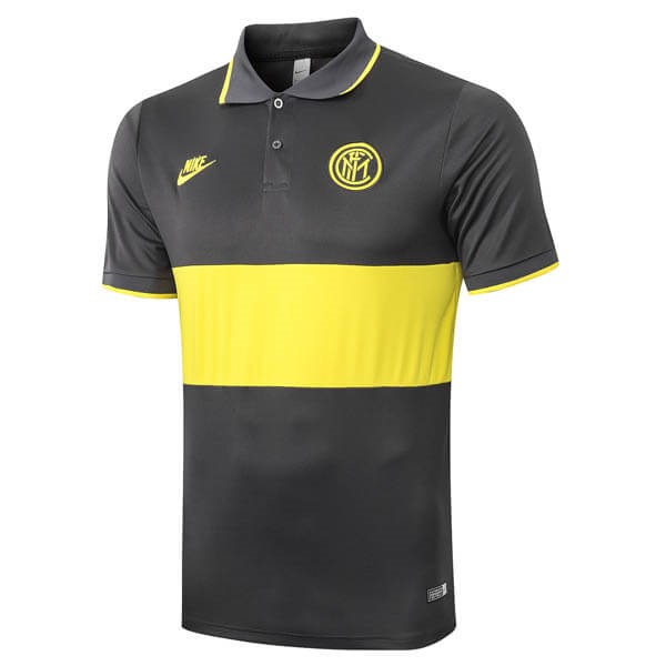 Polo Inter Milan 2019-2020 Amarillo Gris